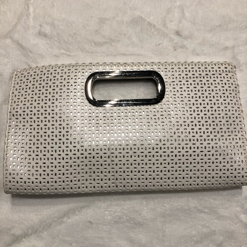 Beautiful elegant White clutch